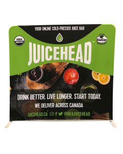 8ft Straight Media Wall