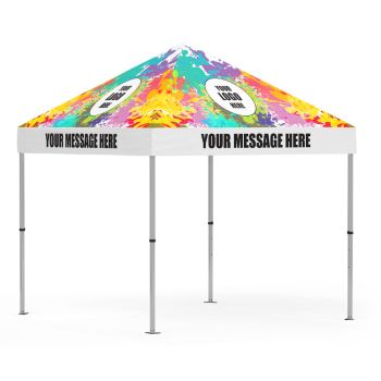 10ft Printed Event Tent Package 1