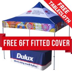 10ftx10ft (3mx3m) Printed Event Tent