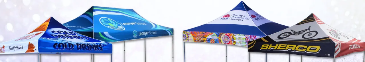 Custom Printed Event Tents with Logo