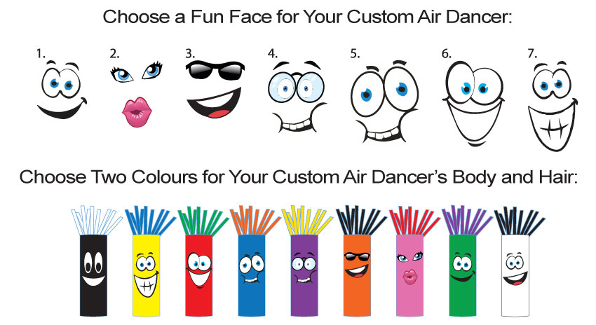 Air Dancer Customize Options